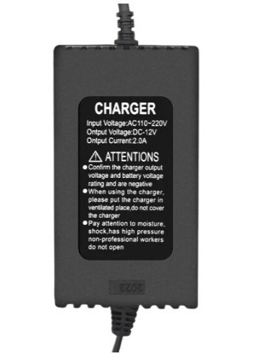 [IMP 12.6V+2A] (ROUND PIN) LITHIIUM EV CHARGER (097a)