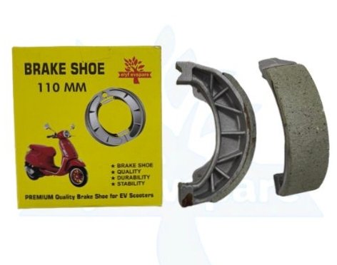 BRAKESHOE 110 MM WITH BOX YELLOW (093b)