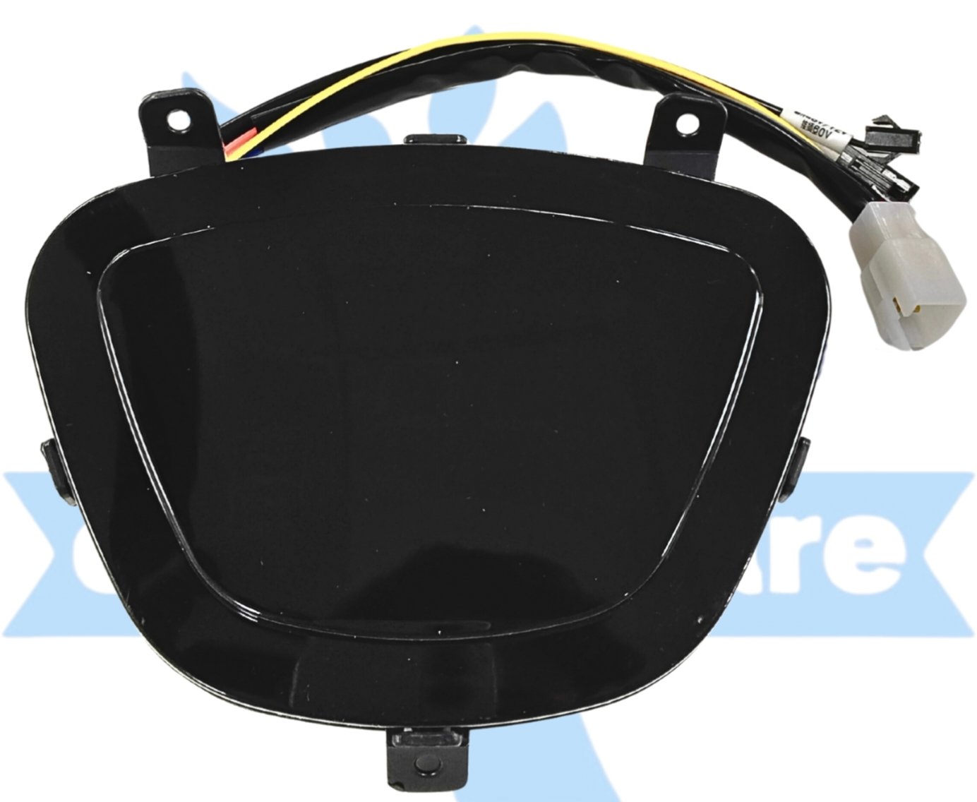 SPEEDOMETER [LED SQR BIG VSPA BLK] (1cb1)