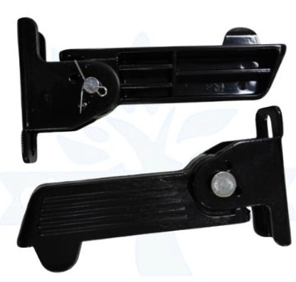 GENTS FOOTREST BLACK KINETC (017c)