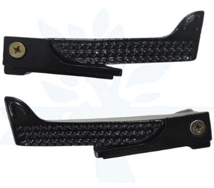 OALA SIDE FOOTREST LEFT+RIGHT BLK (04f6)