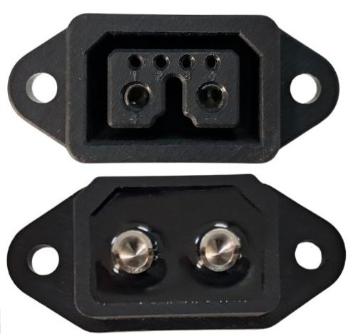 OKW 2 PIN FEMALE SOCKET (03b5)