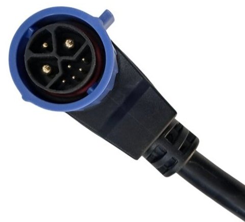 AMPR 2+1+5 MALE CAN 8 WIRE-L-500MM (06ad)