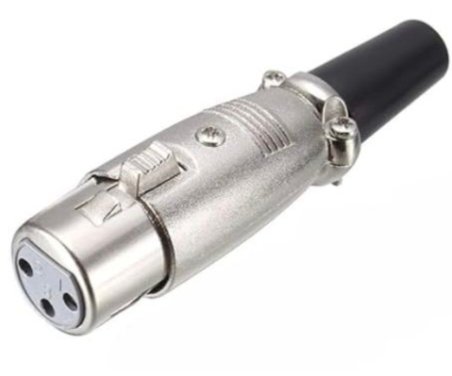 CONNECTOR XLR 3 PIN DURBIN (FEM) (0d11)
