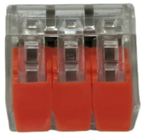 CONNECTOR [WAGO 3 PIN WHITE] (2031)