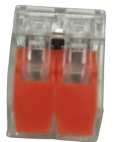 CONNECTOR [WAGO 2 PIN WHITE] (SML) (1de5)