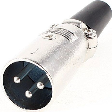 CONNECTOR XLR 3 PIN DURBIN (MALE) (05d0)