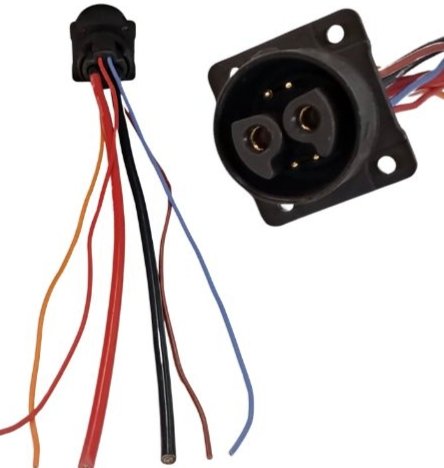 CHAK OKI FEMALE with 6 WIRE (CAN) (2264)