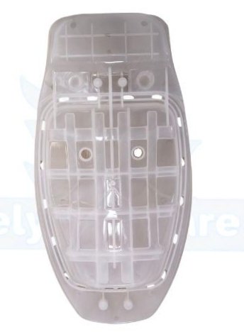 SEAT PLATE WHITE (2c85)