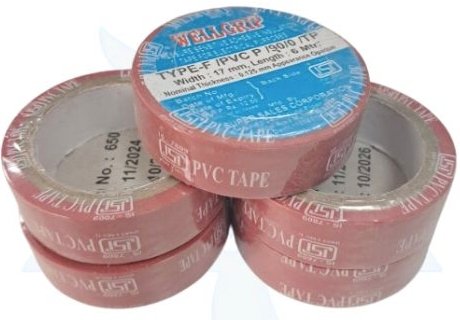 PVC TAPE (RED) 3/4''X6MTR (2c02)
