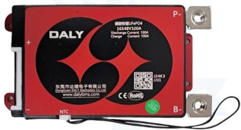 LFP 16S 100A SAME PORT W/P DALY BMS (2a06)