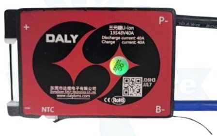 NMC 13S 40A SAME PORT W/P DALY BMS (213a)