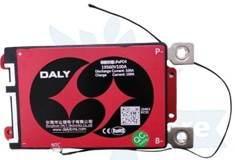 LFP 19S 100A SAME PORT W/P DALY BMS (32cb)