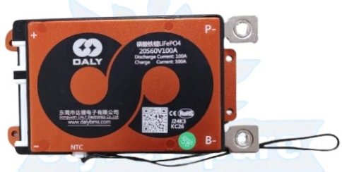 LFP 20S 100A SAME PORT W/P DALY BMS (32cf)