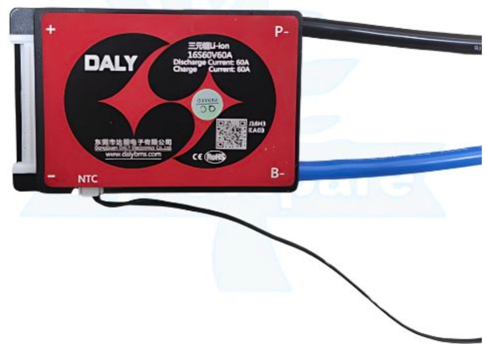 NMC 16S 60A SAME PORT W/P DALY BMS (2a0a)