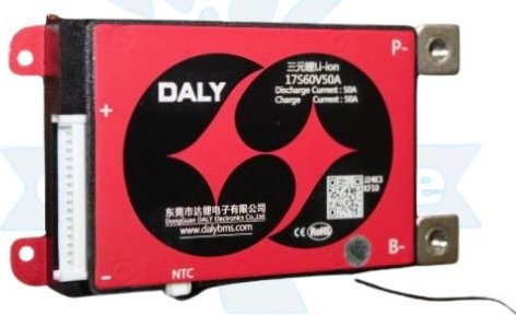 NMC 17S 50A SAME PORT W/P DALY BMS (32e0)