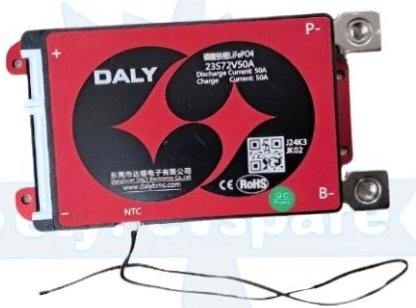 LFP 23S 50A SAME PORT W/P DALY BMS (32d0)