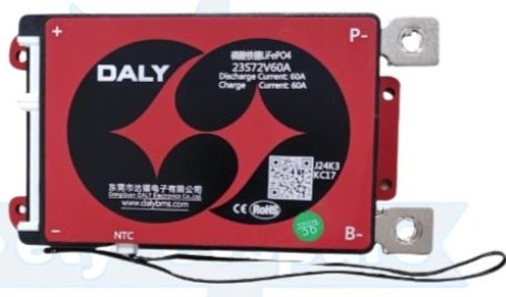 LFP 23S 60A SAME PORT W/P DALY BMS (32d1)