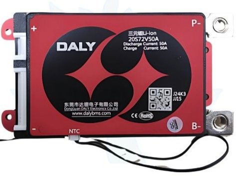 NMC 20S 50A SAME PORT W/P DALY BMS (2a0c)