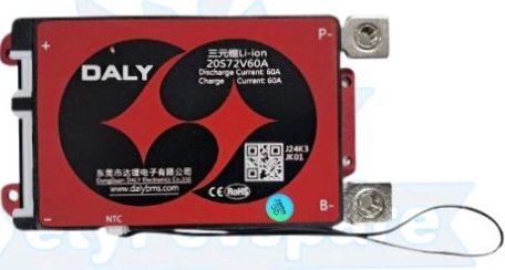 NMC 20S 60A SAME PORT W/P DALY BMS (32e4)