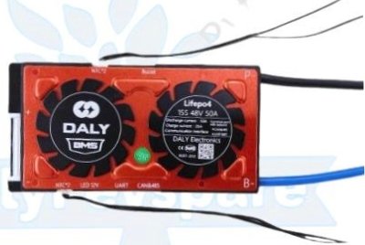BMS LFP 15S 50A SMART CAN DALY (2f8a)