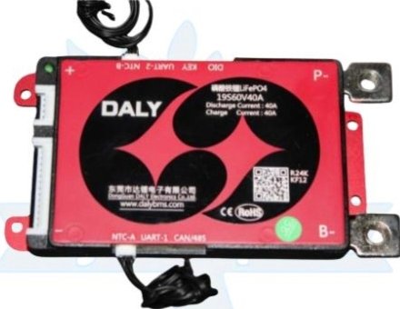 BMS LFP 19S 40A SMART CAN DALY (33f4)