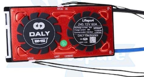 BMS LFP 24S 60A SMART CAN DALY (3404)