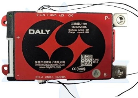 BMS NMC 16S 60A SMART CAN DALY (3411)