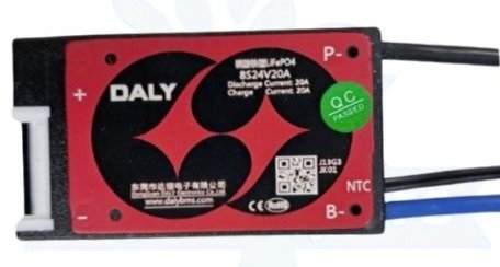 LFP 4S 20A SAME PORT W/P DALY BMS (2bd4)