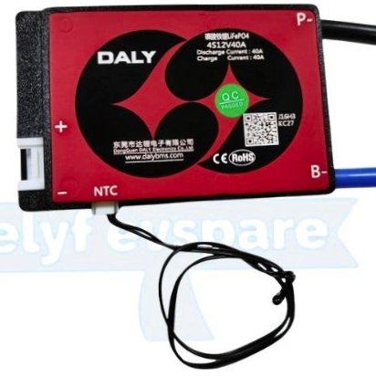 LFP 4S 40A SAME PORT W/P DALY BMS (33b1)