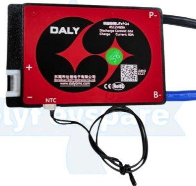 LFP 4S 60A SAME PORT W/P DALY BMS (33b4)