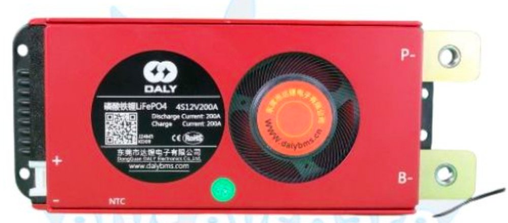 LFP 4S 200A SAME PORT W/P DALY BMS (33b8)