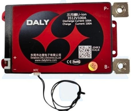 NMC 3S 100A SAME PORT W/P DALY BMS (33c1)