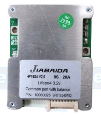 BMS LFP 8S 20A JBD (HP16SA) (33d6)