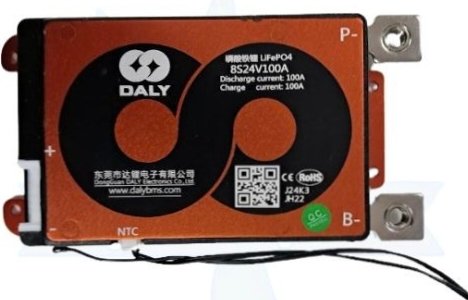 LFP 8S 100A SAME PORT W/P DALY BMS (29fe)