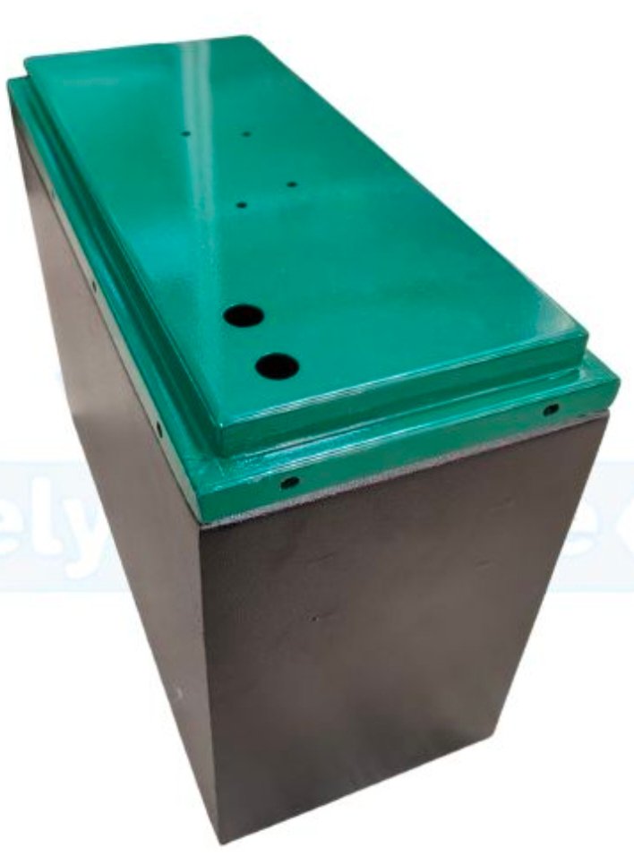 METAL BOX 12V200AH (390X180X300) (3515)