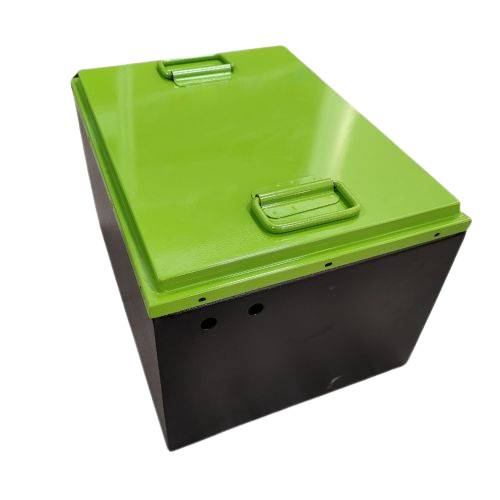 METAL BOX 100AH (460X360X300) (2d1b)